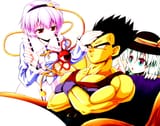 crossover_dbz_touhou_vegeta_dragonball_high_contrast_hd-wallpaper-1549776