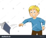 stock-vector-illustration-of-a-mad-boy-throwing-his-book-due-to-too-much-stress-from-studying-382991044