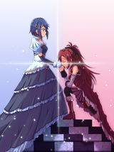 sayaka getting her hand kissed