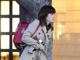 red backpack