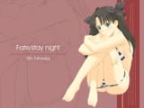 Konachan.com - 19749 fate_(series) fate_stay_night panties taka_tony tohsaka_rin type-moon underwear
