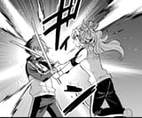 Yuu and Niko duel