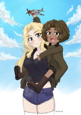 Kay and her beautiful child