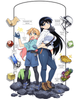 __tanigawa_ruri_and_arato_nagi_ruri_no_houseki__2945b71f5aa9062b2e15b1eba69b5ff2