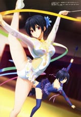 yande.re 268993 chuunibyou_demo_koi_ga_shitai! cleavage eyepatch ikeda_kazumi leotard takanashi_rikka takanashi_touka thighhighs