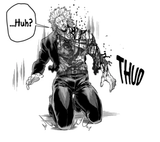 kengan tiger kneels
