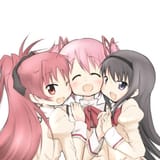 __akemi_homura_kaname_madoka_and_sakura_kyoko_mahou_shoujo_madoka_magica_and_1_more_drawn_by_mizushima_p201112__7e92a38cd9e9556ce37d5d230ac1ea97