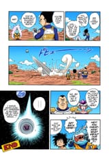 bejita runs away from neko majin