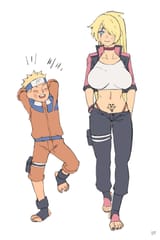 NARUTO 2023-02-21 Boruko and young naruto WIP