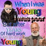 Young and poor success