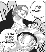 shanks platinum end