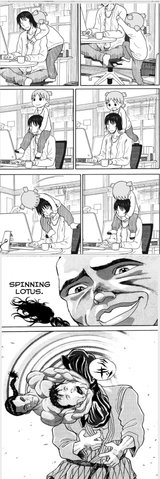 spinning clover