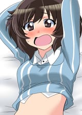 __akiyama_yukari_girls_und_panzer_drawn_by_wakku_kan__ea764a732e48ae920f14e27618618166