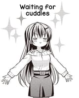 rize waiting for cuddles