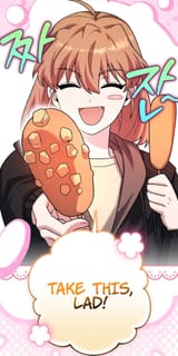 Nayun feeding her !notBoyfriend