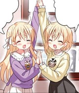 happy twins