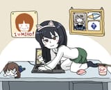 Mako on my laptop