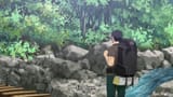 he just keeps hiking forward