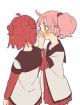 __akaza_akari_and_yoshikawa_chinatsu_yuru_yuri_drawn_by_namori__c3f9f794f08ee09343a7dda745077172