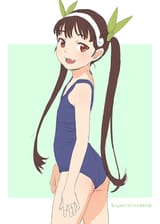 __hachikuji_mayoi_monogatari_and_1_more_drawn_by_hiyori_mizuki__f53f9f267b3f820233a1789e12dfba59