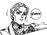 glance