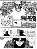 37564=mi-na-go-ro-shi=massacre(kill them all). HUNTER x HUNTER - Vol. 35, Ch. 366_ Each - 21