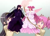 Madoka_ladies_puppets_fanart_ScaJam