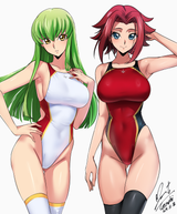 __c_c_and_kouzuki_kallen_code_geass_drawn_by_yoo_tenchi__1888086eb13a8a1b157c18087b27cb68