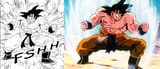 Goku muscls