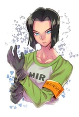 __android_17_dragon_ball_and_1_more_drawn_by_teba_motoko__d77cdeef02ebd479c4b6ff159a7feab5