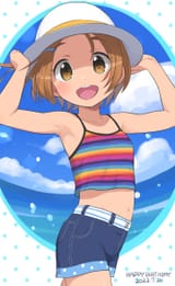 __ryuzaki_kaoru_idolmaster_and_1_more_drawn_by_yama_tatsuo__e96477ee4747e94a1d18a39a7b86192a