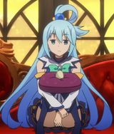 aqua is unamused