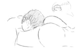 sleepy shikki and senpai