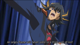 Yusei angry flame