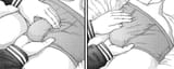 Tae_petting_Kei&#039;s_dick