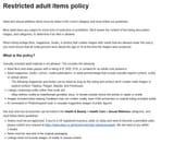Ebay new policy