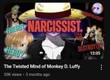luffy is evil