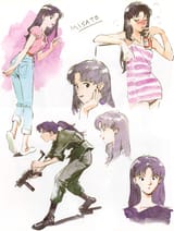 __katsuragi_misato_neon_genesis_evangelion_drawn_by_sadamoto_yoshiyuki__4bb87f818f2b095c1b154f75135885bc