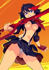 __matoi_ryuuko_and_senketsu_kill_la_kill_drawn_by_optionaltypo__bd44dccabf87bc1c02024c5828196fc2