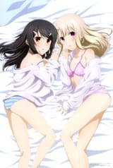 yande.re 403983 ass bra cleavage fate_kaleid_liner_prisma_illya fate_stay_night furuya_rie illyasviel_von_einzbern miyu_edelfelt open_shirt pantsu shimapan