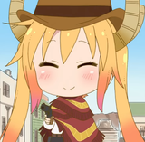 Tohru but with a gun