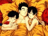 Gohan sleeping