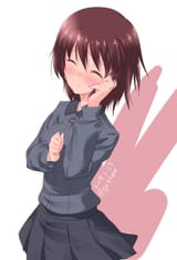 __akaboshi_koume_girls_und_panzer_drawn_by_kuzuryuu_kennosuke__sample-509afb5822a0b57b55c91b7e42e16fd0