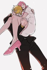 __sanji_and_vinsmoke_reiju_one_piece_drawn_by_larugo0513__f62559ed6b2939fe07a9e5363fd18e50