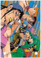 __jodio_joestar_dragona_joestar_usagi_aloha_oe_paco_laburantes_and_charming_man_jojo_no_kimyou_na_bouken_and_1_more_drawn_by_araki_hirohiko__d8099cd218a04691b0c5d5e8fa76c8f2
