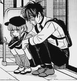 two dorks squatting