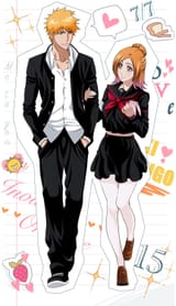 __inoue_orihime_kurosaki_ichigo_and_kon_bleach_drawn_by_rozuberry__ec7ee6a23513e25fc8613a45bf170ee8