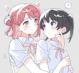 __uehara_ayumu_and_takasaki_yu_love_live_and_1_more_drawn_by_meobbab2__sample-a76db9aa1c1e60bd1896aa9df176898e