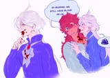 __suletta_mercury_and_miorine_rembran_gundam_and_1_more_drawn_by_tanukimo_imo__86b75e9d86888d67b78ce639515417b1