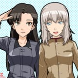 __itsumi_erika_and_nishi_kinuyo_girls_und_panzer_drawn_by_nishi_itsumi__535dccdfaa2c746ef9ac95ad06dc528d